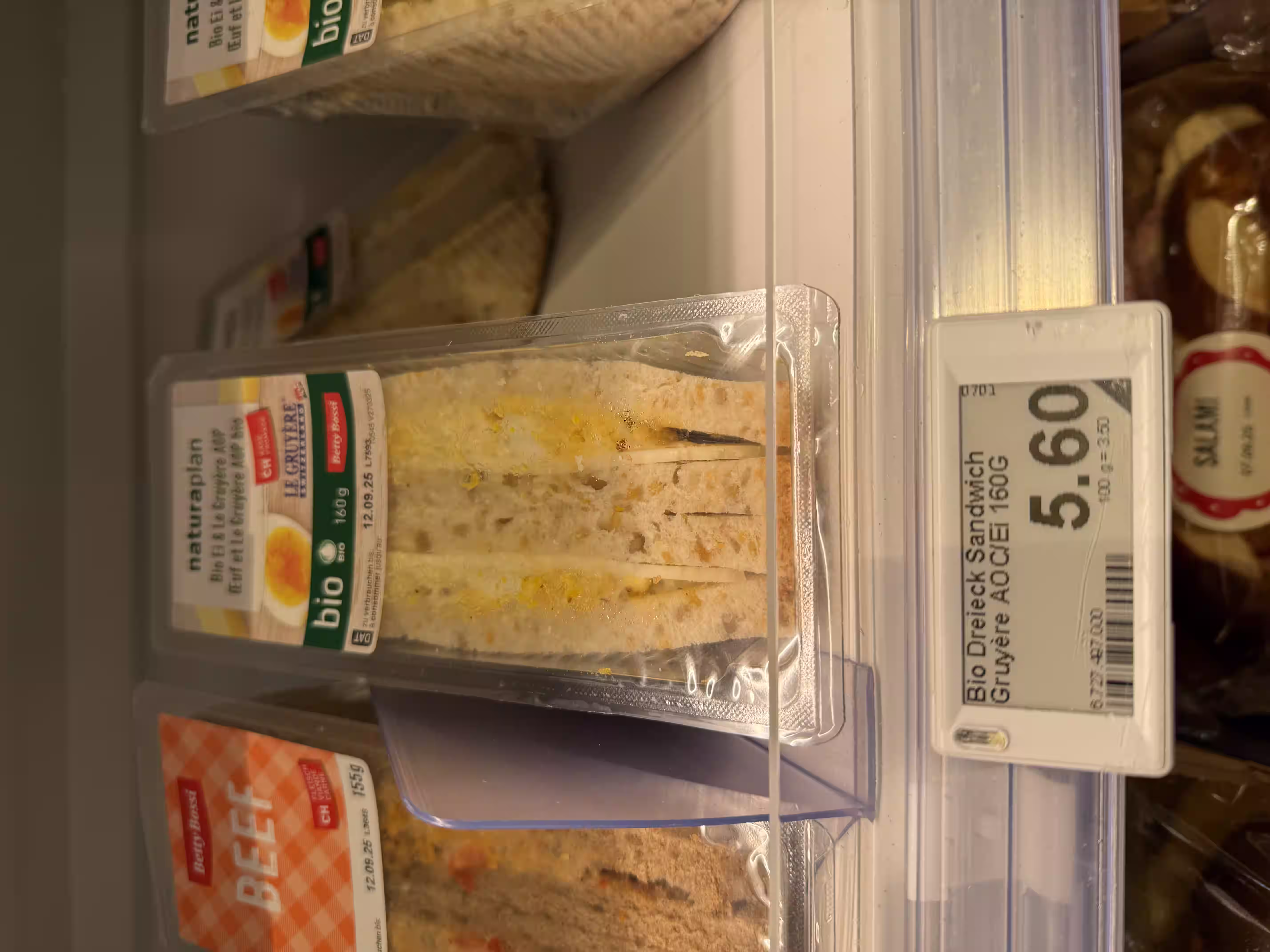 The most expensive egg sandwich